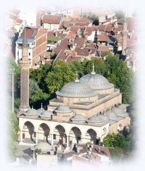 Gedik Ahmet Pa�a Camii'nin havadan g�r�n�m�.