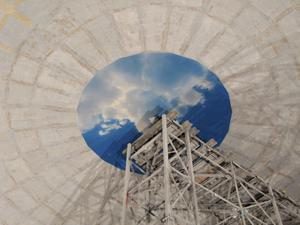 Panorama 1453 M�zesi Kubbe �al��mas�