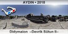 AYDIN Didymaion  �Devrik S�tun II�