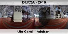 BURSA Ulu Cami  �Minber�