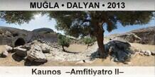 MU�LA � DALYAN Kaunos  �Amfitiyatro II�