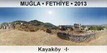 MU�LA � FETH�YE Kayak�y  �I�