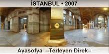 �STANBUL Ayasofya  �Terleyen Direk�