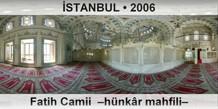 �STANBUL Fatih Camii  �H�nk�r mahfili�