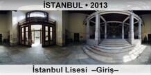 �STANBUL �stanbul Lisesi  �Giri��