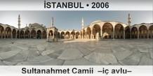 �STANBUL Sultanahmet Camii  ��� avlu�