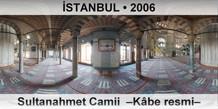 �STANBUL Sultanahmet Camii  �K�be resmi�
