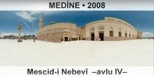 MED�NE Mescid-i Nebev�  �Avlu IV�