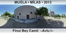 MU�LA � M�LAS Firuz Bey Camii  �Avlu I�
