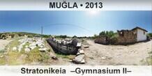 MU�LA Stratonikeia  �Gymnasium II�