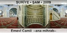 SUR�YE � �AM Emev� Camii  �Ana mihrab�