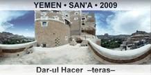 YEMEN � SAN'A Dar-ul Hacer  �Teras�