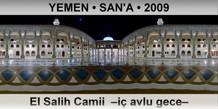 YEMEN � SAN'A El Salih Camii  ��� avlu gece�