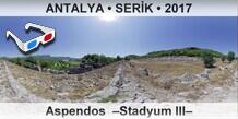 ANTALYA � SER�K Aspendos  �Stadyum III�