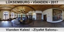 L�KSEMBURG � V�ANDEN Vianden Kalesi  �Ziyafet Salonu�