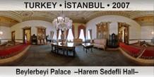 TURKEY • İSTANBUL Beylerbeyi Palace  –Harem Sedefli Hall–