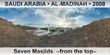 SAUDI ARABIA • AL-MADINAH Seven Masjids  –From the top–